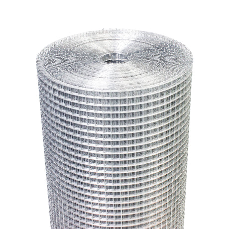 Hardware Cloth 1/4 inch 48in x 100ft 23 Gauge Hot-dip Galvanized Pagkatapos Welding Chicken Wire Fence Roll Garden Plant Welded Metal Wire Fencing Roll Rabbit Cages Snake Fence