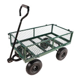 Wagon Cart Garden Trucks Transport Firewood Green