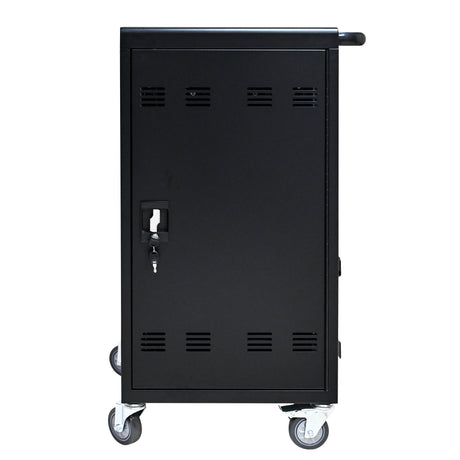 Chariot de chargement mobile et armoire pour 45 appareils pour tablettes et ordinateurs portables