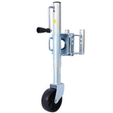 Trailer Jack Boat 32.8 in Bolt-on Tongue Weight Capacity 1000 lb with PP Wheels and Handle for Lifting RV Horse Utility Yacht Trailer