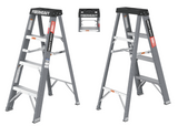 Fiberglass Step Ladder 4-foot 250lbs--Gray