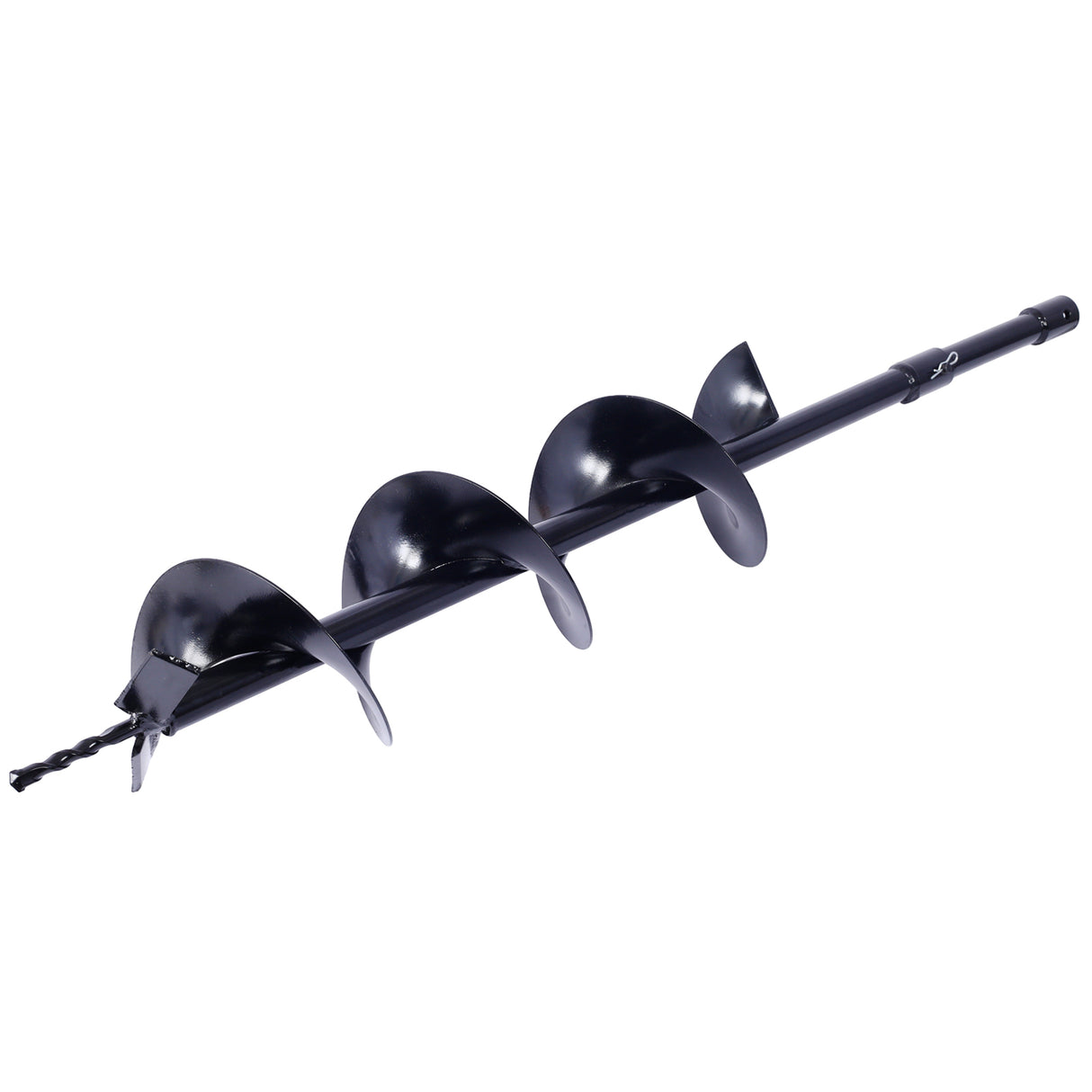 Auger boor voor plantgat lamp beddengoed graafpaal gereedschap voor 3/4" as auger graver vervangingsbits aarde bit 4IN + 6IN + 8IN + 12IN + ROD KIT