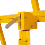 Drywall Lift Panel 16' Panel Hoist Jack Lifter Rolling Caster Wheel Sheetrock Construction Tools 150-lb. Capacity 4ft. x 16ft. Max. Sheet Size--Yellow