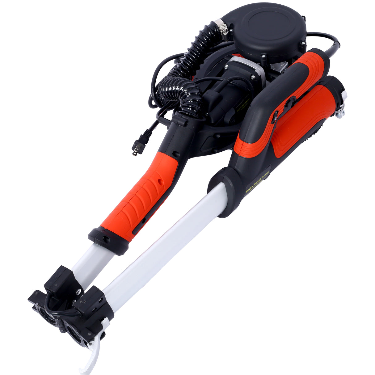 780W Electric Drywall Sander with Vacuum Dust Collection 6.5A Motor Dustless Floor with Variable Speed 900-1800RPM LED Light Extendable & Foldable Handle