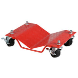 4 STK Bil Dolly Wheel Dekk Heavy Duty Skate Bilreparasjon 6000LB