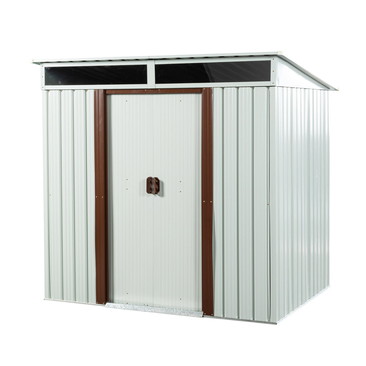 6ft x 5ft Outdoor Metal Storage Shed Puti