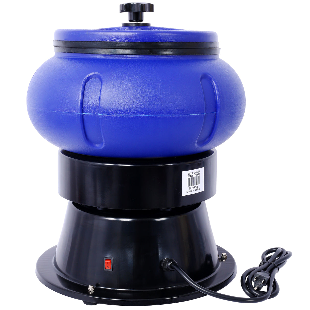 18 Lbs Electric Vibratory Tumbler Bowl for Polishing Metal