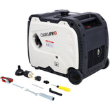 Super Quiet Inverter Generator 4500w Portable Electric Start Foldable Handle na may Wheel 212cc 4 Stroke EPA Compliant