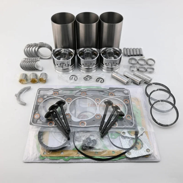 Ang Overhaul Rebuild Kit ay umaangkop para sa Komatsu Engine 3D67E-1 3D67E-1A-5A Excavator PC18MR-2