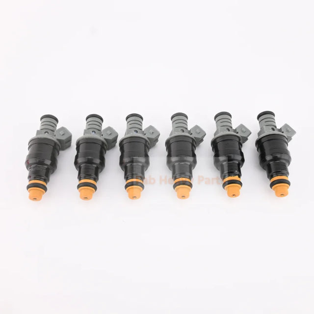 6PCS Fuel Injector 0280150846 0280150842 0280150563 para sa 1989-1997 Ford Thunderbird 3.8L V6 4.6L TRE-1600-B-1