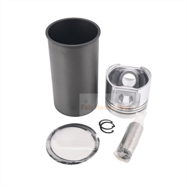 1 Set of Piston and Cylinder liner Kit Fits Cummins QSB3.3 B3.3 B3.3T Engine Daewoo 460 470 Plus