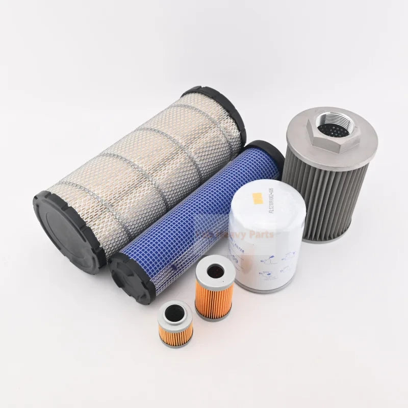 Maintenance Filter Kit for Kubota KX121-3 Mini Excavator