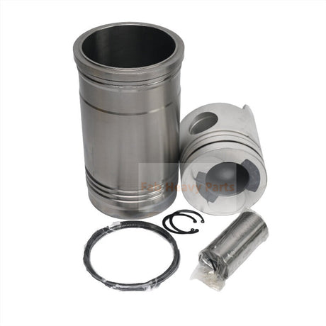 1 jeu de Kit de revêtement de piston et de cylindre pour grue Mitsubishi 6D24 LBX-Link-Belt LS-218H