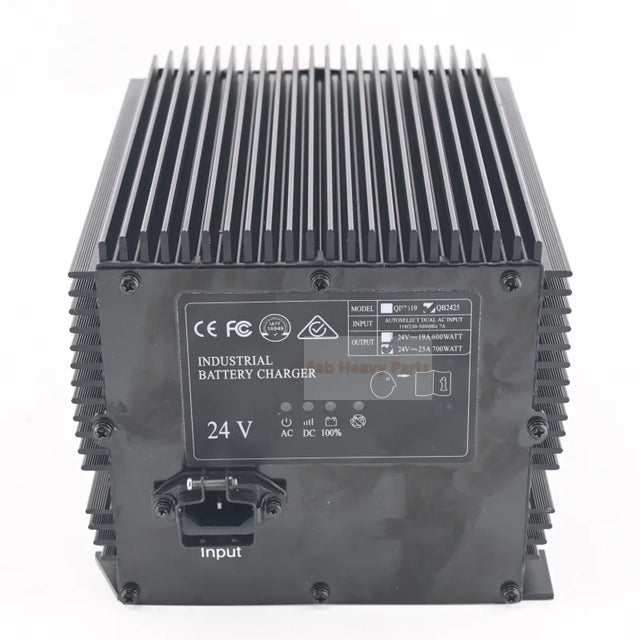 24V 25A akkulaturi HB600 128537 161827 129720 SkyJackille 3015 3219 3220 3226