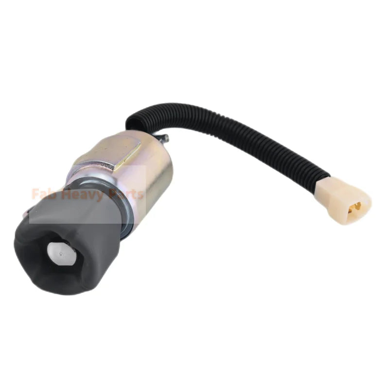 Fuel Shutoff Solenoid SA-5176-12 1756ES-12SUC5B1S5 for Kubota D722 D902 Z482 Engine, 12V