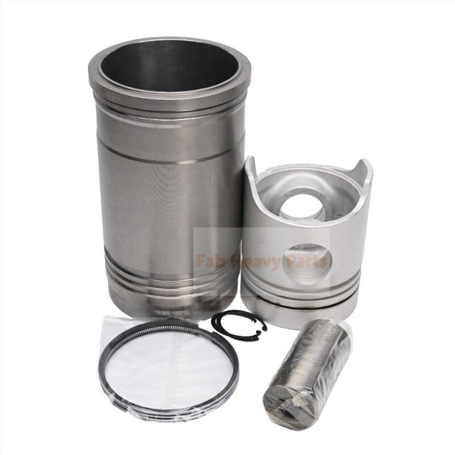 1 Set of Piston and Cylinder liner Kit Fits Kobelco Sumitomo Excavator 6D22