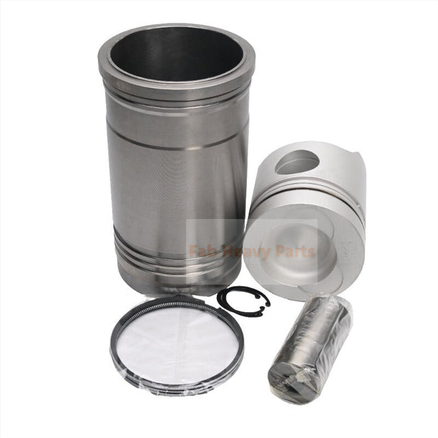 1 Set of Piston and Cylinder liner Kit Fits Kobelco Sumitomo Excavator 6D22