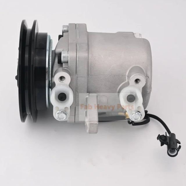 Air Conditioning Compressor T2055-72210 T205572210 Fits for Kubota Excavator KX080-3 KX121-3 KX161-3 U45-3 U50-3