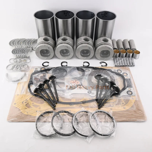 Engine Overhaul Rebuild Kit for Isuzu 4BD1-T Hitachi Excavator EX120 EX120-2 EX120-3 EX150