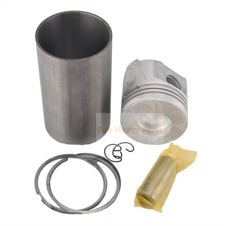 1 Set of Piston and Cylinder liner Kit Fits Kubota V1902 Engine S1350 L3650 KX151 KX101