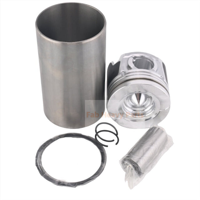 1 Set of Piston and Cylinder liner Kit Fits Doosan D24 D24NAP Engine Fits Bobcat Loader S650 T595 S630 T630 T650 S595