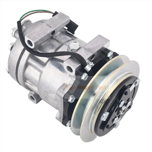 24V Sanden SD7H13 A/C Compressor KHR3241 KHR3197 Fits for Link-Belt Fits Case Fits Kobelco