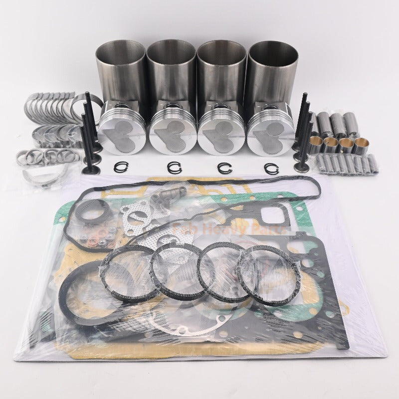 Kit de reconstruction de révision de moteur Kubota V2203-E2B, adapté pour Bobcat 7753 763H B300 D300