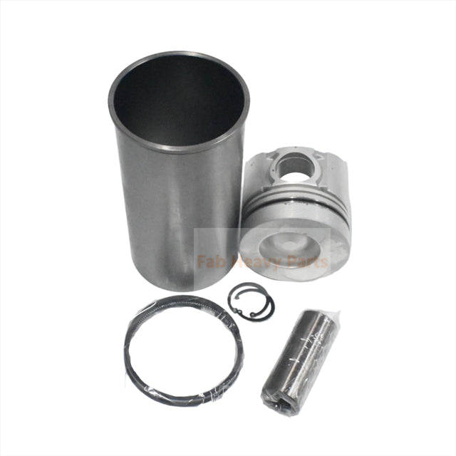 1 Set of Piston and Cylinder liner Kit Fits Doosan Daewoo DB58T DB58TIS Engine SOLAR 225LC 130