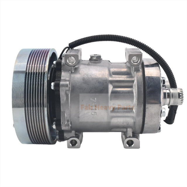 SD7H15 A/C Compressor 86993463 Fits for CASE 1021F 1121F 6130 635 7010 7120 7130 7230 8010 8120 8230 9010 9120 9230 4430