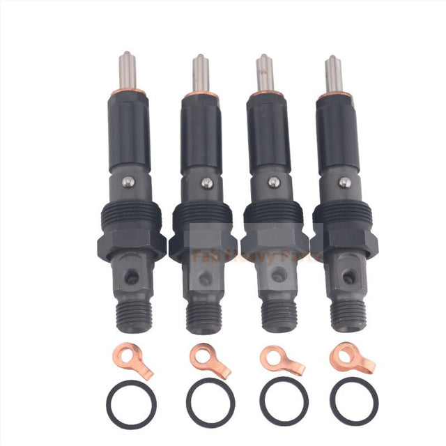 4 PCS Fuel Injector 3930573 3806248 Fits for Cummins Engine 4B3.9 4BT 4T-390 4BTA3.9L