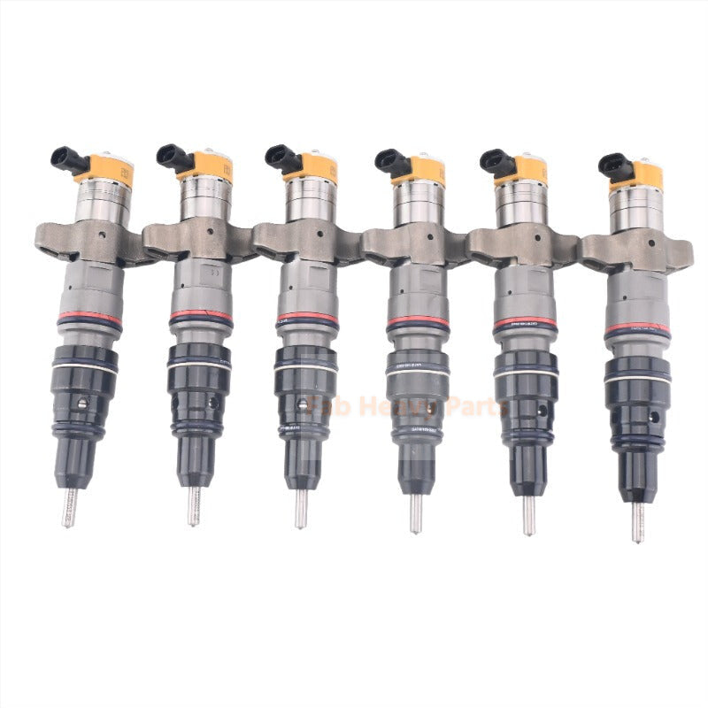 6 PCS Fuel Injector 235-2888 2352888 10R-7224 10R7224 Fits for Caterpillar CAT Engine C-9 Excavator E330C 330C 330CL 330CMH