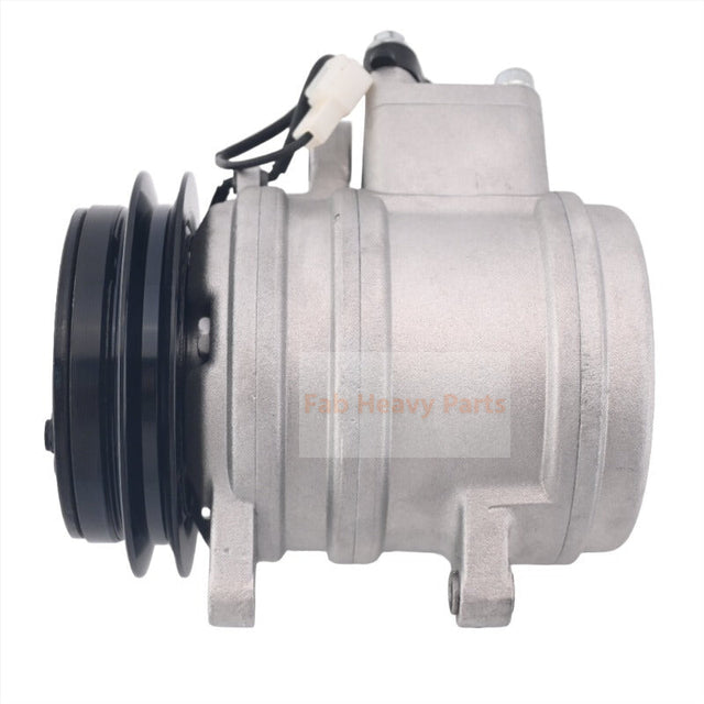 Delphi SP10 A/C Compressor with Single Groove 12volt Cluch Fits for Mahindra Tractor 4510 5010 2538 6010 6110