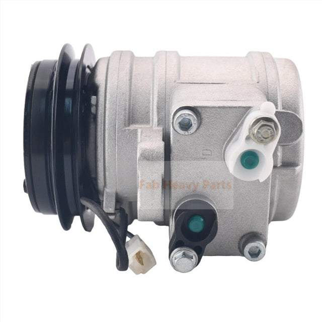 Delphi SP10 A/C Compressor with Single Groove 12volt Cluch Fits for Mahindra Tractor 4510 5010 2538 6010 6110