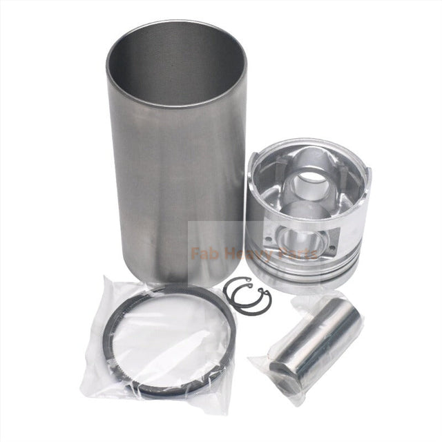 1 jeu de Kit de chemise de piston et de cylindre pour Mitsubishi S6S pour Bulldozer Caterpillar D3C D3C-DD D4C 933C Hystat LGP 933C Hystat 933C