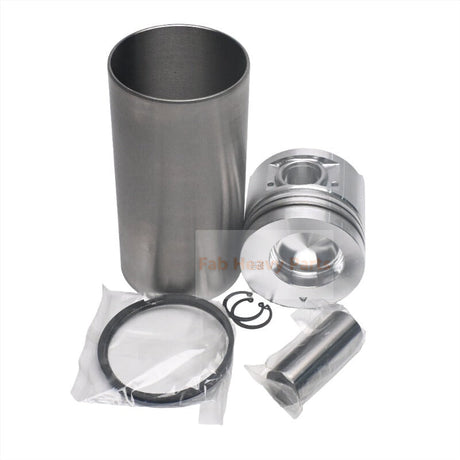 1 jeu de Kit de chemise de piston et de cylindre pour Mitsubishi S6S pour Bulldozer Caterpillar D3C D3C-DD D4C 933C Hystat LGP 933C Hystat 933C