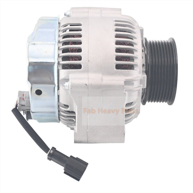 24V 60A Alternator 600-861-6420 Fits for Komatsu Engine SAA4D102E SAA4D107E SAA6D102E SAA6D107E Excavator PC240LC-8 PC220LC-8 PC200-8