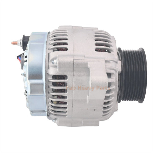 24V 60A Alternator 600-861-6420 Fits for Komatsu Engine SAA4D102E SAA4D107E SAA6D102E SAA6D107E Excavator PC240LC-8 PC220LC-8 PC200-8