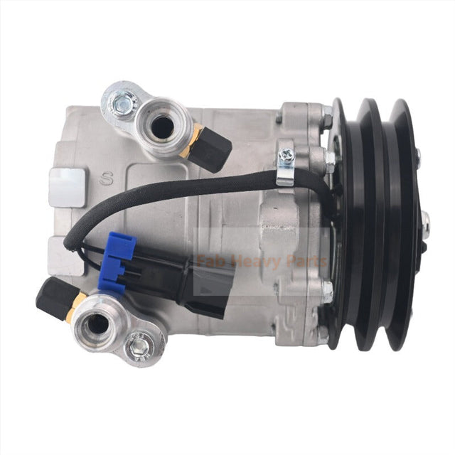 AC Compressor 218-6833 2186833 Past voor Caterpillar CAT Motor 3024C 3044C C2.2 C3.4 Schranklader 226B 226B3 232B 236B 242B 252B 268B