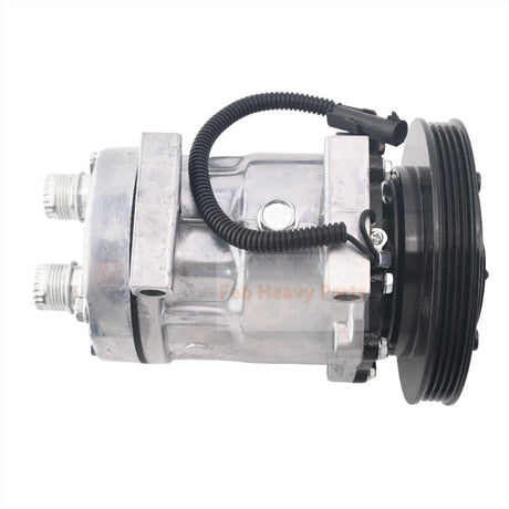 12V SD7H15 A/C Compressor 4105 47693200 84356660 Fits for New Holland Loader W50C W60C W70C W80C U80C B110C B95C