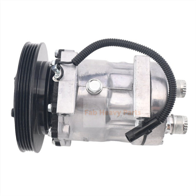 Compresseur A/C 12V SD7H15 4105 47693200 84356660, convient pour chargeur New Holland W50C W60C W70C W80C U80C B110C B95C