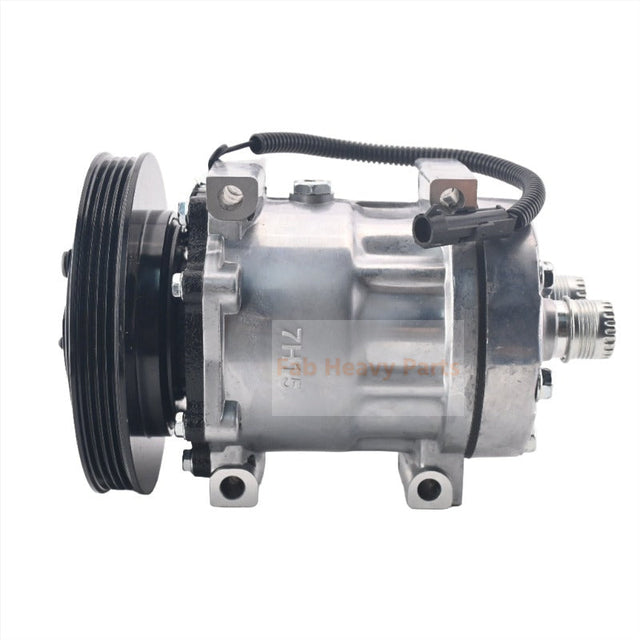 12V SD7H15 A/C Compressor 4105 47693200 84356660 Fits for New Holland Loader W50C W60C W70C W80C U80C B110C B95C