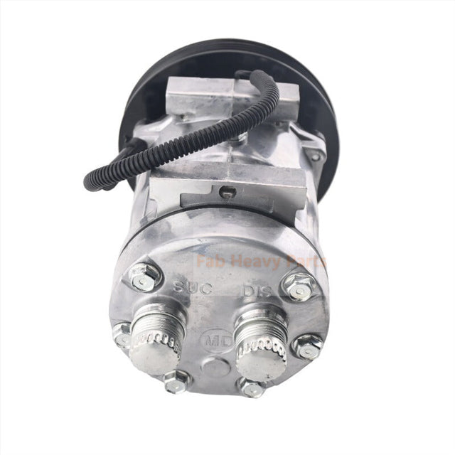 12V SD7H15 A/C Compressor 4105 47693200 84356660 Fits for New Holland Loader W50C W60C W70C W80C U80C B110C B95C