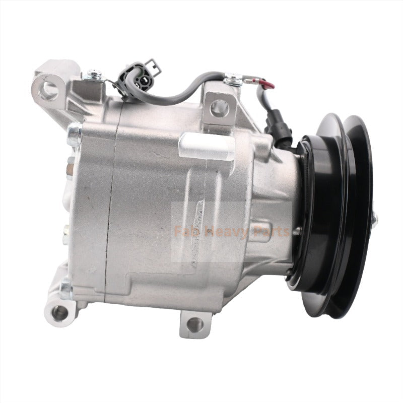 A/C Compressor 6A671-97114 & Receiver Drier 3F999-01740 Fits for Kubota Tractor M105 M105S M95SD M108 M4900 M5700 M6800 M8200 L3240 L3940 L4630