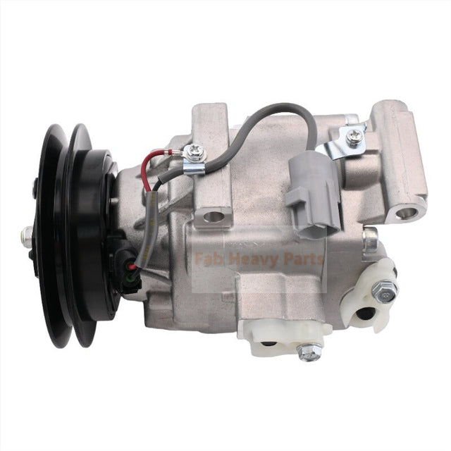 A/C Compressor 6A671-97114 & Receiver Drier 3F999-01740 Fits for Kubota Tractor M105 M105S M95SD M108 M4900 M5700 M6800 M8200 L3240 L3940 L4630