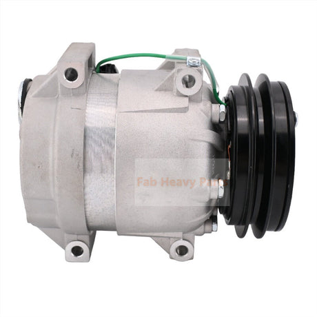 V5 A/C Compressor 11Q6-90040 11Q6-90041 Fits for Hyundai Excavator HW140 HW160 HW210 HX140L HX160L HX180L