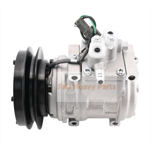 Air Conditioning Compressor ND4472000246 Fit for Komatsu Bulldozer D155A-5 D155AX-5 D275A-5 D275AX-5 D375A-5D