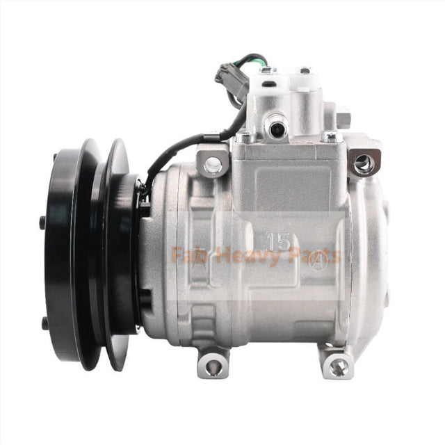 Air Conditioning Compressor ND4472000246 Fit for Komatsu Bulldozer D155A-5 D155AX-5 D275A-5 D275AX-5 D375A-5D