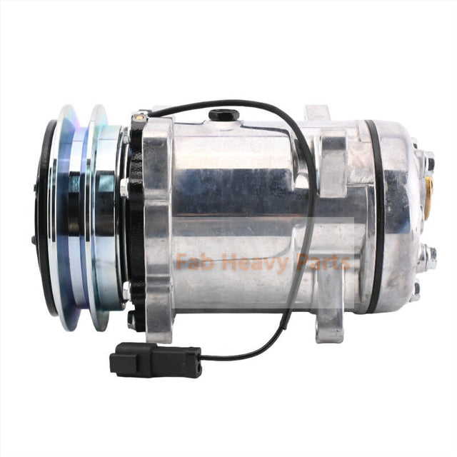 12V SD510 SD5H16 A/C Compressor 7T-7825 7T7825 3E-7704 3E7704 Fits for Caterpillar CAT 205B 206B 211B 416B 426B 438B 918F 950F