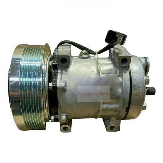 Compresor de aire acondicionado 464-2120 4642120 compatible con motor Caterpillar CAT C4.4 C4.4B cargador de ruedas compacto 910K 910M 914K 914M 918M 920K