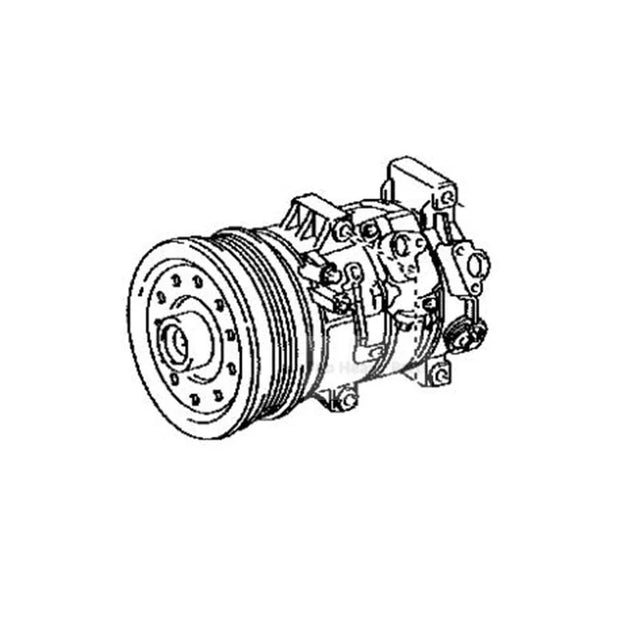 Compresor de aire acondicionado 6SEU14C 88310-02510 compatible con Scion xB Pontiac Vibe Toyota Corolla Matrix